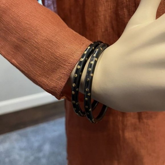 ASHLEY PITTMAN GENUINE HORN & BRONZE BRACELET STACK (5 to MIX & MATCH!) - Picture 5 of 7